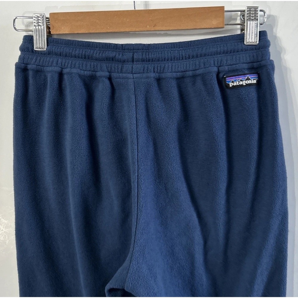 Women's Patagonia Micro D Fleece Joggers Sz XS 22020 Pockets No Pilling